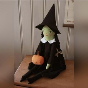 Merrilee Liddiard Evanora Green Witch Halloween Doll